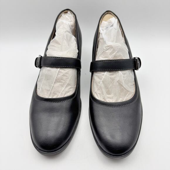 Soul Naturalizer Womens Ramona Mary Jane Flats US 7 Wide EU 37 Black NIB - Picture 7 of 13